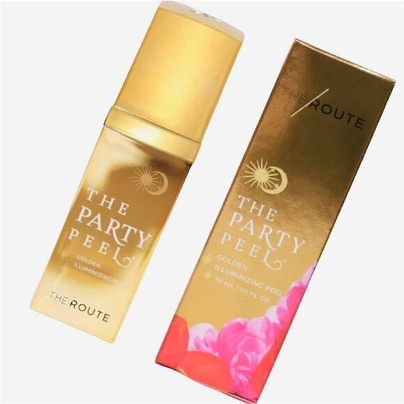 THE ROUTE The Party Peel - Golden Illuminizing Peel - Picture 1 of 7